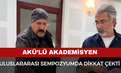 AKÜ'lü Akademisyen Uluslararası Sanat Sempozyumu’nda Eserleriyle Dikkat Çekti