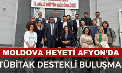 Moldova Heyetinden Afyon Milli Eğitime Ziyaret