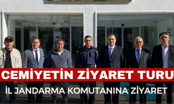Afyon Gazeteciler Cemiyeti’nden İl Jandarma Komutanı’na Ziyaret