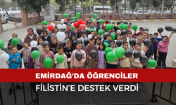 Afyonkarahisarlı öğrencilerden Filisti'e destek