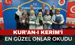 Kur’an-ı Kerim’i En Güzel Okuyanlar Ödüllendirildi