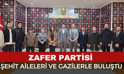 Afyon Zafer Partisi Şehit Aileleri İle Buluştu