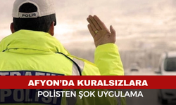 Afyonkarahisar’da Suça ve Kuralsızlığa Geçit Yok