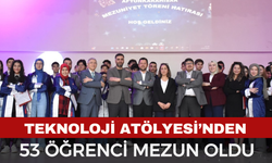 AFYON TEKNOLOJİ ATÖLYESİ’NDE MEZUNİYET COŞKUSU