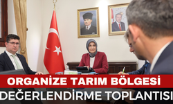 Organize Tarım Bölgesi Değerlendirme Toplantısı Gerçekleştirildi