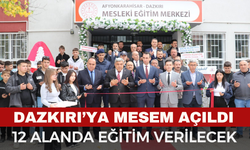 Dazkırı’da Bağımsız Mesleki Eğitim Merkezi Açıldı