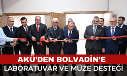 AKÜ’den Bolvadin’e Laboratuvar ve Müze Desteği