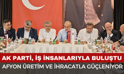 Özkaya: Afyonkarahisar, Üreten ve İhracatla Güçlenen Türkiye’nin Parçası