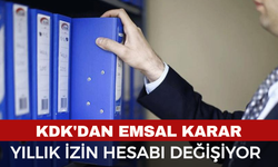Yıllık İzin Hesabını Değiştirecek Emsal Karar!