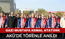 Atatürk, AKÜ’de Törenle Anıldı