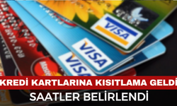 BDDK’dan Kredi Kartlarına Gece Kısıtlaması