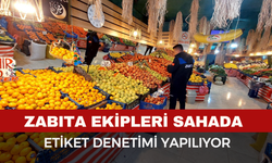Şuhut’ta Manavlara Etiket Denetimi