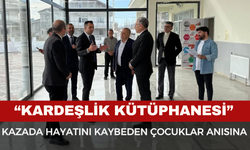 Sinanpaşa’da “Kardeşlik Kütüphanesi” Kuruluyor