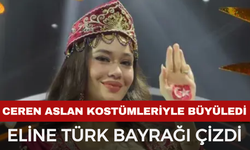 Ceren Arslan, Türk Bayrağı ve Hürrem Sultan Kostümüyle Dikkat Çekti
