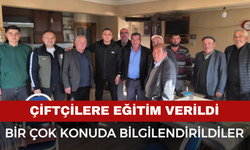 Dinar’da çiftçilere eğitim