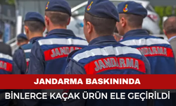 Jandarma Baskınında Binlerce Kaçak Ürün Ele Geçirildi