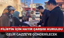 Filistin İçin Hayır Çarşısı Kuruldu