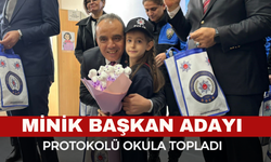 Minik kızın başkanlık vaadi protokol üyelerini harekete geçirdi