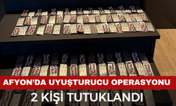 Afyonkarahisar'da operasyon 2 tutuklama