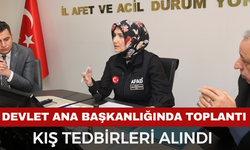 Afyon Valiliği’nde Kış Tedbirleri Toplantısı