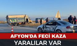 Afyonkarahisar'da feci kaza yaşandı