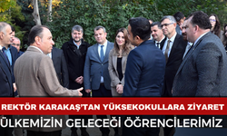 REKTÖR KARAKAŞ’TAN DAZKIRI VE DİNAR YÜKSEKOKULLARINA ZİYARET
