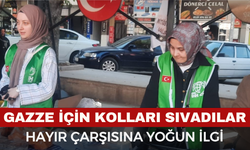 Gazze için hayır çarşısı kurdular