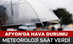 Afyonkarahisar ve Çevresinde Hava Durumu