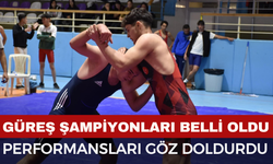 Güreş Şampiyonları Belli Oldu...