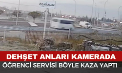 18 kişinin yaralandığı kaza güvenlik kamerasında