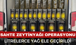 Jandarma’dan Sahte Zeytinyağı Operasyonu