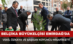 Özkaya ve Belçika Büyükelçisi'nden Emirdağ Ziyareti