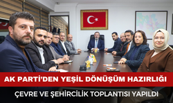 AK Parti’den Yeşil Dönüşüm Hazırlığı