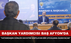 Başkan Yardımcısı Baş Afyon’da Küresel Rekabet ve İklim Kanunu'nu Değerlendirdi