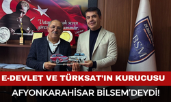 E-Devlet ve TÜRKSAT’ın Kurucusu Osman Dur, Afyonkarahisar BİLSEM’deydi!