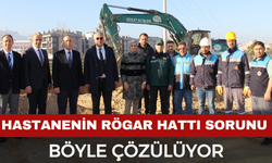 Hastanenin Rögar Hattı Sorunu Çözülüyor