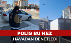 Şuhut’ta dron destekli trafik denetimi yapıldı
