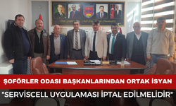 Şoförler Odası Başkanlarından Ortak İsyan