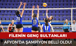 Voleybolun Genç Yıldızları Afyon’da Parladı