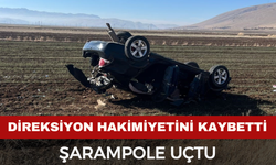 Direksiyon Hakimiyetini Kaybetti, Şarampole Uçtu
