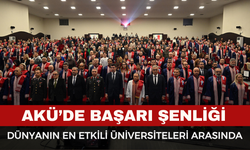AKÜ'de 2025 Ödül ve Akademik Yükseltme Töreni