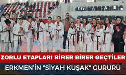 Erkmen’in "Siyah Kuşak" Gururu... Disiplin ve Azim Kazandı