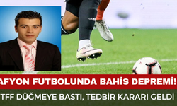 Afyon Futbolunda Şok Gelişme!