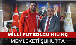 Milli Futbolcu Kılınç Memleketi Şuhut'ta