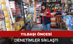 Yılbaşı öncesi gıda satan işletmelere yönelik denetim