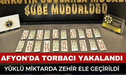 Afyon'da Sokaklar Temizleniyor... Torbacı Yakalandı