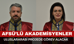 Afyonkarahisar Sağlık Bilimleri Üniversitesi Öğretim Üyeleri Uluslararası Projede Görev Alacak