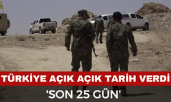 Türkiye’den SDG’ye 25 Günlük Mühlet