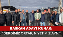 Mustafa Kunak Fuar Pazar Yerinde Esnafın Sevgi Seliyle Karşılandı