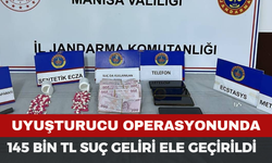 Jandarma 145 bin TL suç geliri ele geçirdi